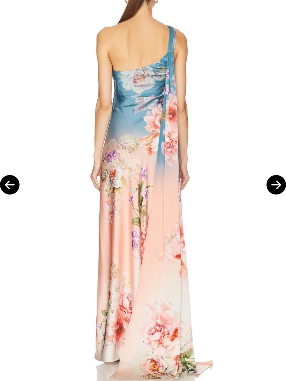 Hemant & Nandita Floral Gown - Picture 3 of 6